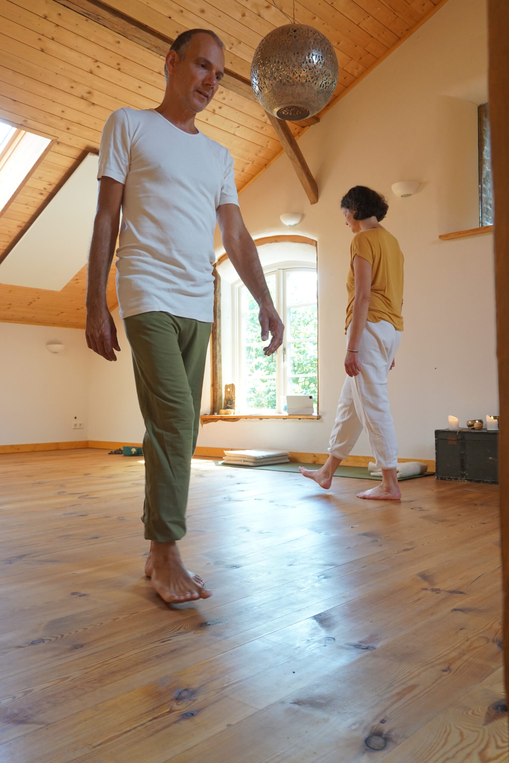 Im Gehen löst sich manches